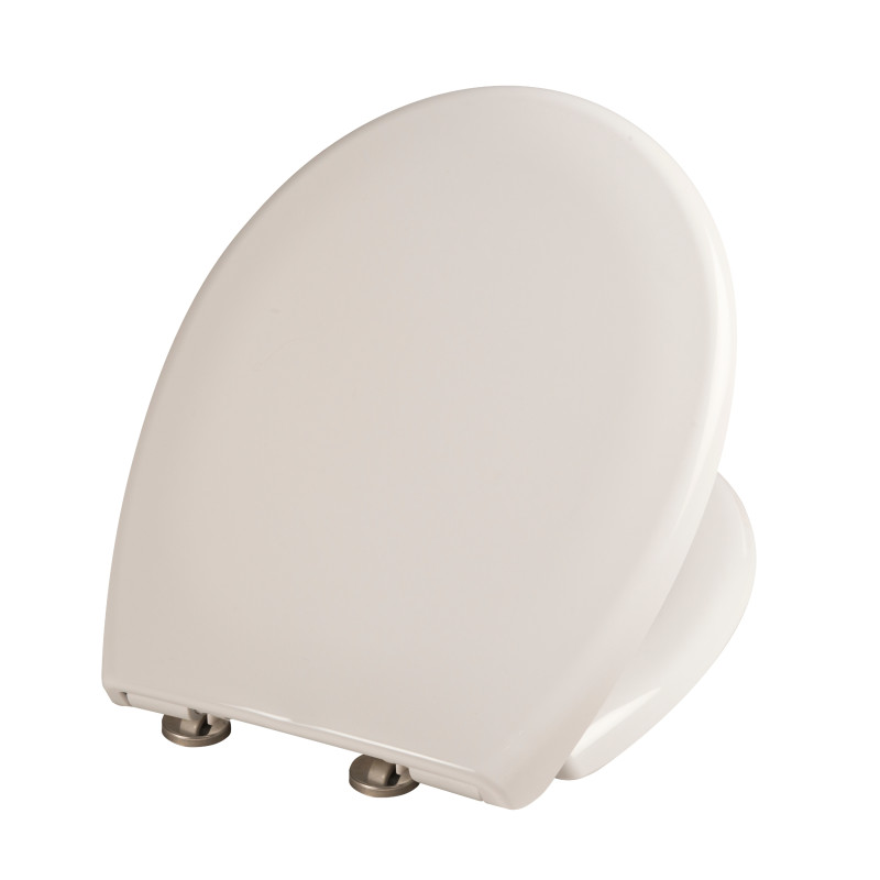 Capac WC din polipropilena, Eurociere Creta 1108E, alb, inchidere lenta, 370 x 465 mm Capac WC din polipropilena, Eurociere Creta 1108E, alb, inchidere lenta, 370 x 465 mm
