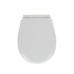 Capac WC din polipropilena, Romtatay Europa 40101, alb, inchidere standard, 355 x 456 mm