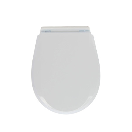Capac WC din polipropilena, Romtatay Europa 40101, alb, inchidere standard, 355 x 456 mm
