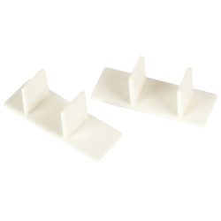 Capat sina SN2, PVC, alb, set 2 bucati