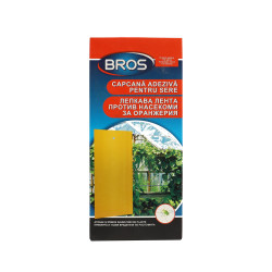 Capcana adeziva Bros, pentru insecte de gradina, set 10 buc