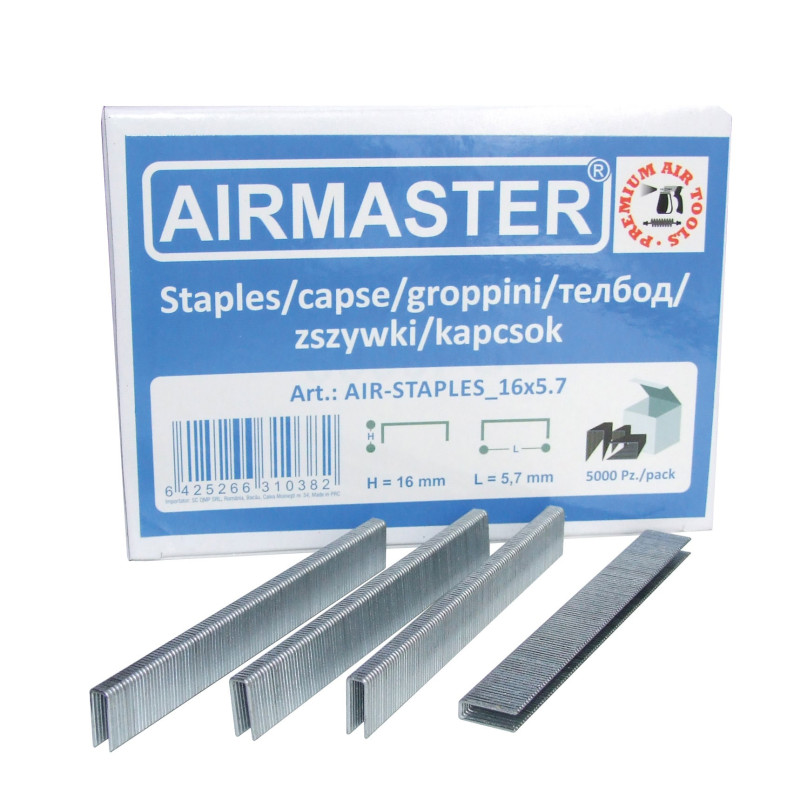 Capse Airmaster 18126, 16 mm, set 5000 bucati