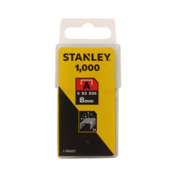 Capse tip A, Stanley TRA205T, 8 mm, set 1000 bucati