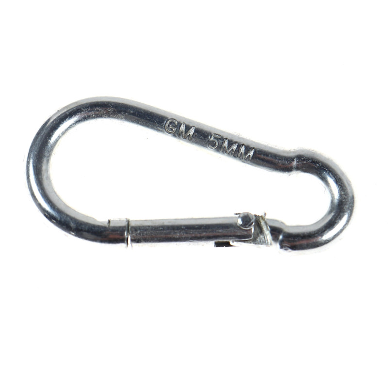 Carabina din otel zincat, Cablero CD061A05U, grosime 5 mm Carabina din otel zincat, Cablero CD061A05U, grosime 5 mm