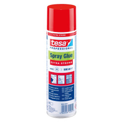 Adeziv tip spray, universal, tesa Extra Strong, alb, 500 ml