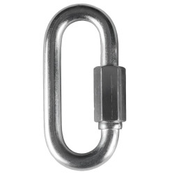 Carabina rapida, din otel zincat, Cablero CD061L06U, grosime 6 mm, 2 bucati