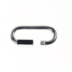 Carabina rapida, din otel zincat, Cablero CD061L08G, grosime 8 mm