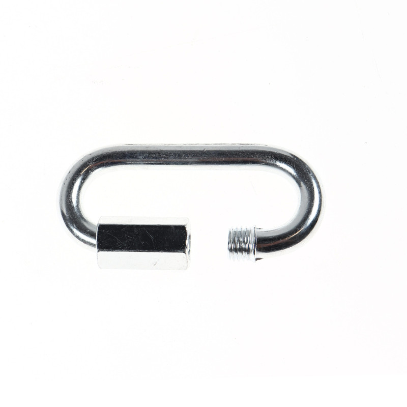 Carabina rapida, din otel zincat, Cablero CD061L08G, grosime 8 mm Carabina rapida, din otel zincat, Cablero CD061L08G, grosime 8 mm