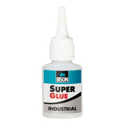 Adeziv universal, Bison Super Glue Industrial, transparent, 20 g