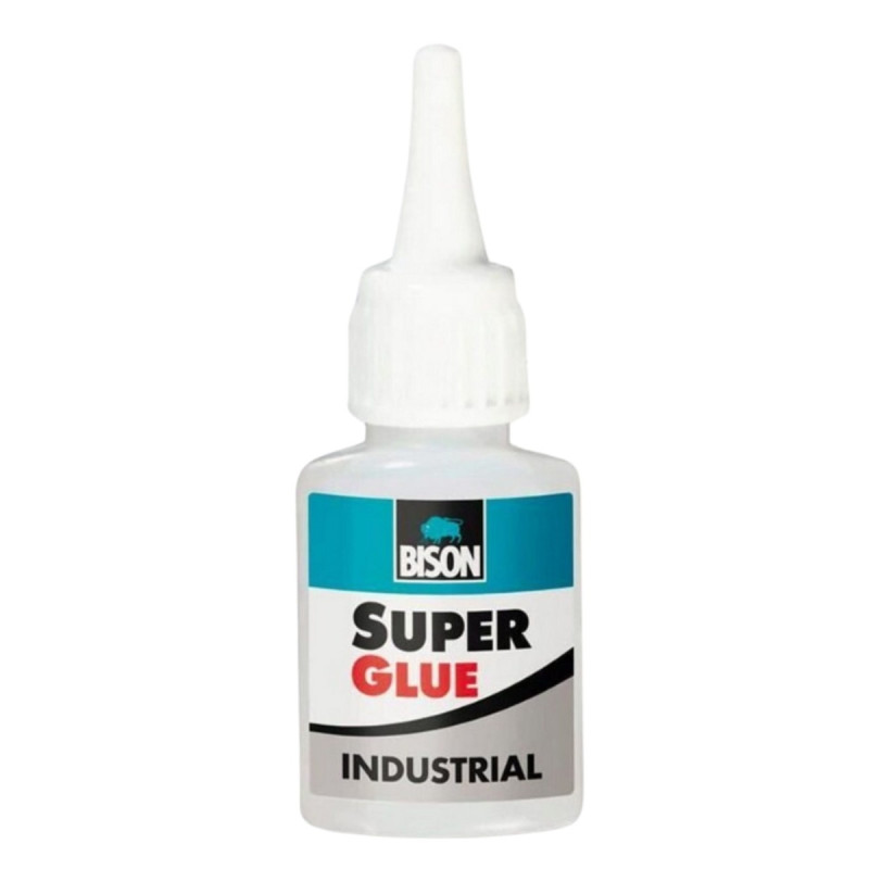 Adeziv universal, Bison Super Glue Industrial, transparent, 20 g