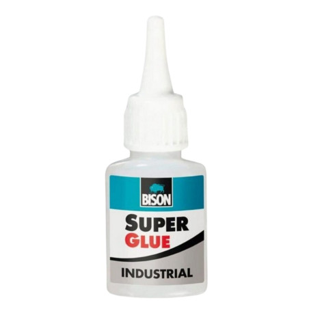 Adeziv universal, Bison Super Glue Industrial, transparent, 20 g