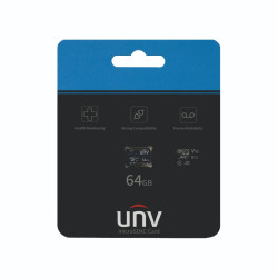 Card de memorie MicroSD UNV Blue Card TF-64G-T-L, 64 GB