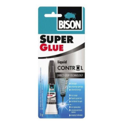 Adeziv universal, Bison Super Glue - Liquid Instant Glue, transparent, 3 g