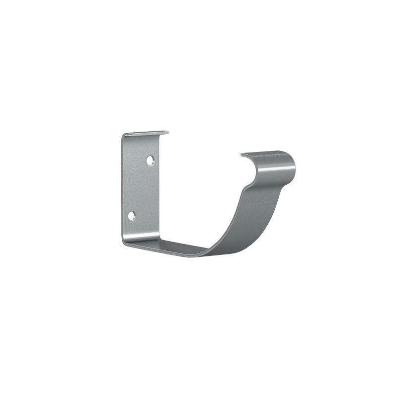 Carlig combi jgheab pentru sistem pluvial, Bilka, metalic, argintiu (RAL 9006), lucios, 125 x 80 mm Carlig combi jgheab pentru sistem pluvial, Bilka, metalic, argintiu (RAL 9006), lucios, 125 x 80 mm