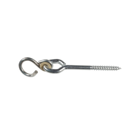 Carlig cu spirale, pentru lemn, 10.6 x 180 mm, set 2 bucatti