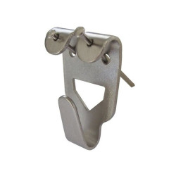 Carlig pentru tablou, otel, zincat argintiu, 31 mm + cui, set 5 bucati