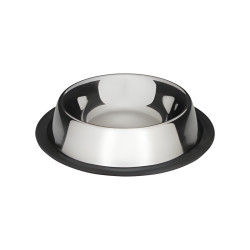 Castron pisici, Lolo Pets, inox, antiderapant, argintiu, 450 ml