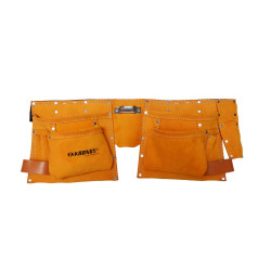 Centura pentru scule, cu 11 buzunare, din piele, Kronus 71024