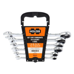 Chei combinate cu clichet, Holzer EWSP, set 6 bucati