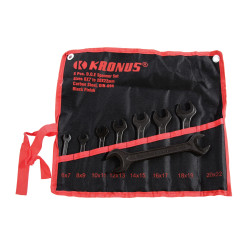 Chei fixe, duble, 6 - 22 mm, Kronus, set 8 bucati