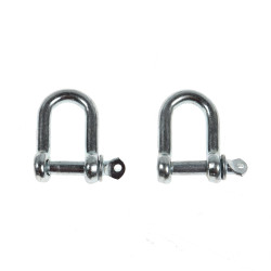 Chei tachelaj drepte, Cablero CD021A06U, cu bolt filetat de 6 mm, set 2 bucati