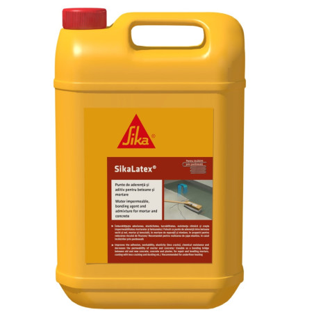 Aditiv pentru betoane si mortare, Sika Latex, 5 kg