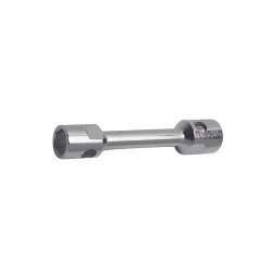 Cheie tubulara dubla, cu profil hexagonal, Ius, 12 x 14 mm