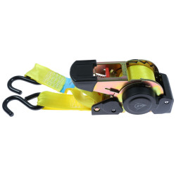 Chinga auto pentru fixare marfa, Dunlop, lungime 4 m, latime 3.5 cm, capacitate ancorare 1000 kg, capacitate rupere 500 kg, meca