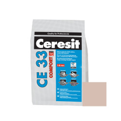 Chit de rosturi gresie si faianta Ceresit CE 33, bahama bej, interior, 2 kg