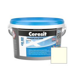 Chit de rosturi gresie si faianta Ceresit CE 40, alb, interior / exterior, 2 kg