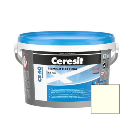 Chit de rosturi gresie si faianta Ceresit CE 40, alb, interior / exterior, 2 kg