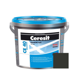 Chit de rosturi gresie si faianta Ceresit CE 40, antracit, interior / exterior, 5 kg