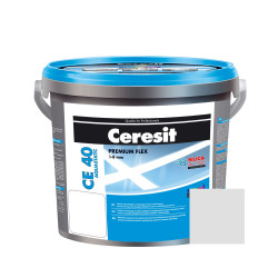 Chit de rosturi gresie si faianta Ceresit CE 40, carrara, interior / exterior, 5 kg