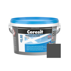 Chit de rosturi gresie si faianta Ceresit CE 40, graphite, interior / exterior, 2 kg