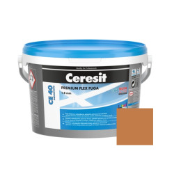 Chit de rosturi gresie si faianta Ceresit CE 40, sienna, interior / exterior, 2 kg