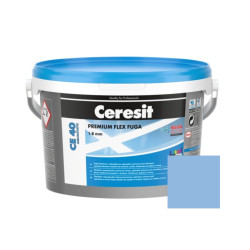Chit de rosturi gresie si faianta Ceresit CE 40, sky, interior / exterior, 2 kg