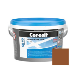 Chit de rosturi gresie si faianta Ceresit CE 40, terra, interior / exterior, 2 kg
