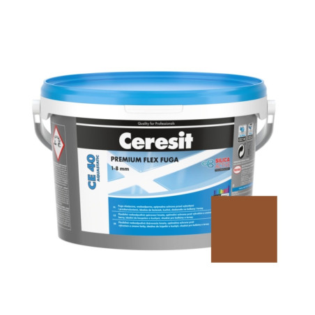 Chit de rosturi gresie si faianta Ceresit CE 40, terra, interior / exterior, 2 kg