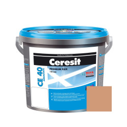 Chit de rosturi gresie si faianta Ceresit CE 40, toffi, interior / exterior, 5 kg
