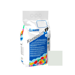 Chit de rosturi gresie si faianta Mapei Keracolor FF, 103 moon white, interior / exterior, 5 kg