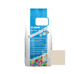 Chit de rosturi gresie si faianta Mapei Keracolor FF, 130 jasmine, interior / exterior, 2 kg