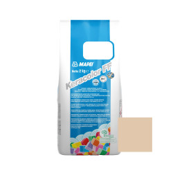 Chit de rosturi gresie si faianta Mapei Keracolor FF, 132 bej, interior / exterior, 2 kg