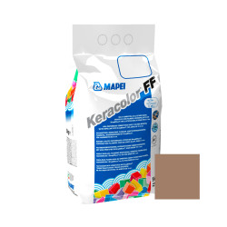 Chit de rosturi gresie si faianta Mapei Keracolor FF, 142 maro, interior / exterior, 5 kg