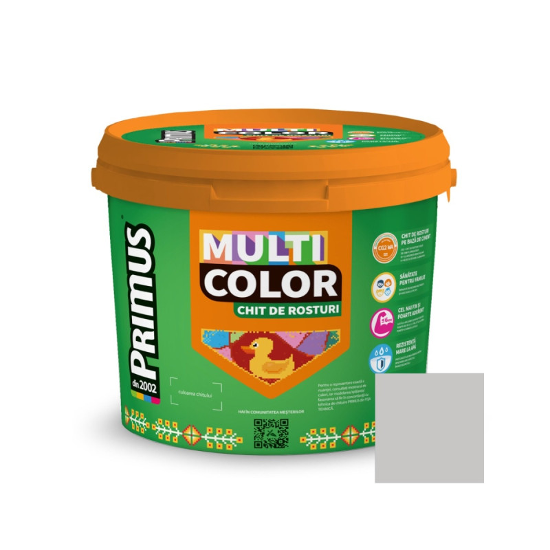 Chit de rosturi gresie si faianta Primus Multicolor, B24 palome, interior / exterior, 5 kg