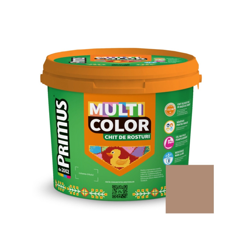 Chit de rosturi gresie si faianta Primus Multicolor, B52 bronze, interior / exterior, 5 kg