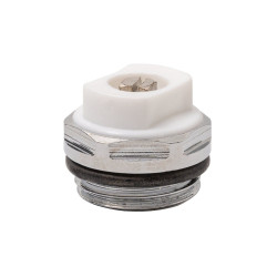 Aerisitor manual cu garnitura cauciuc, Valvex, alama, 1/2"