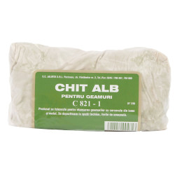 Chit pentru geam, alb, 0.5 kg