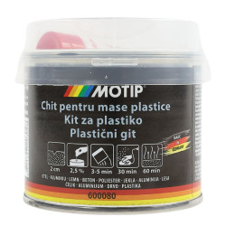 Chit pentru mase plastice, Motip, interior / exterior, 0.25 kg