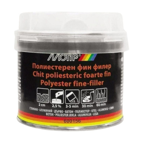Chit poliesteric universal foarte fin, Motip, interior / exterior, 0.25 kg