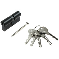 Cilindru siguranta Yale 600, alama, negru, 5 chei, 30 x 30 mm